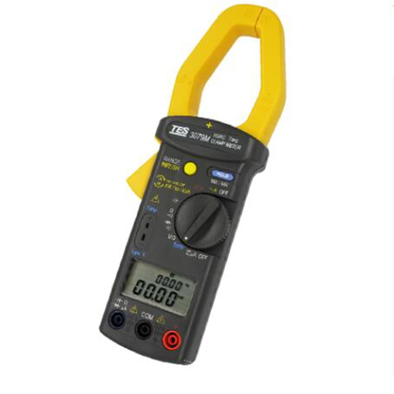 TES 3079 HVAC Trms clamp meter (1000A) 10 in 1 multifunction clamp meter, trms read/dual display/auto power off.|Clamp Meters| -AliExpress
