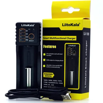 

Lii 100 1.2V 3V 3.7V 3.8V AA AAA 26650 10440 NiMH Lithium Battery Smart Charger