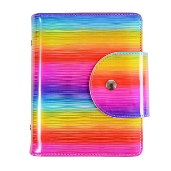 

20 Slots Nail Art Stamping Plates Holder Storage Cases Stamp Card Bag Organizer 17cmx14cm(Colorful)