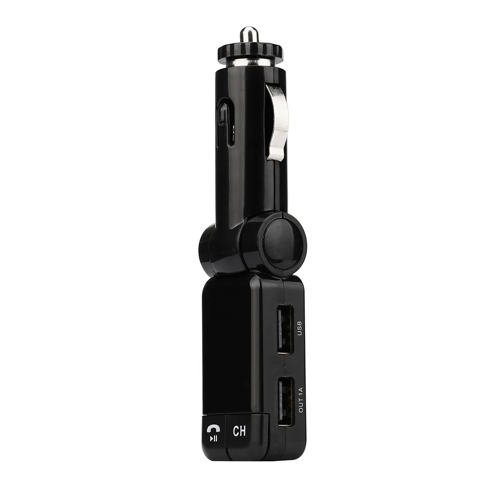 Популярный Bluetooth музыкальный приемник, автомобильное зарядное устройство, 3,5 мм адаптер, громкая связь, автомобильный AUX динамик, fm-передатчик, manos libres coche