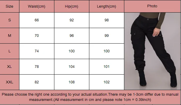 Модные женские брюки, плотные военные армейские брюки-карго, брюки-карандаш, черные брюки с высокой талией, женская одежда, уличная одежда