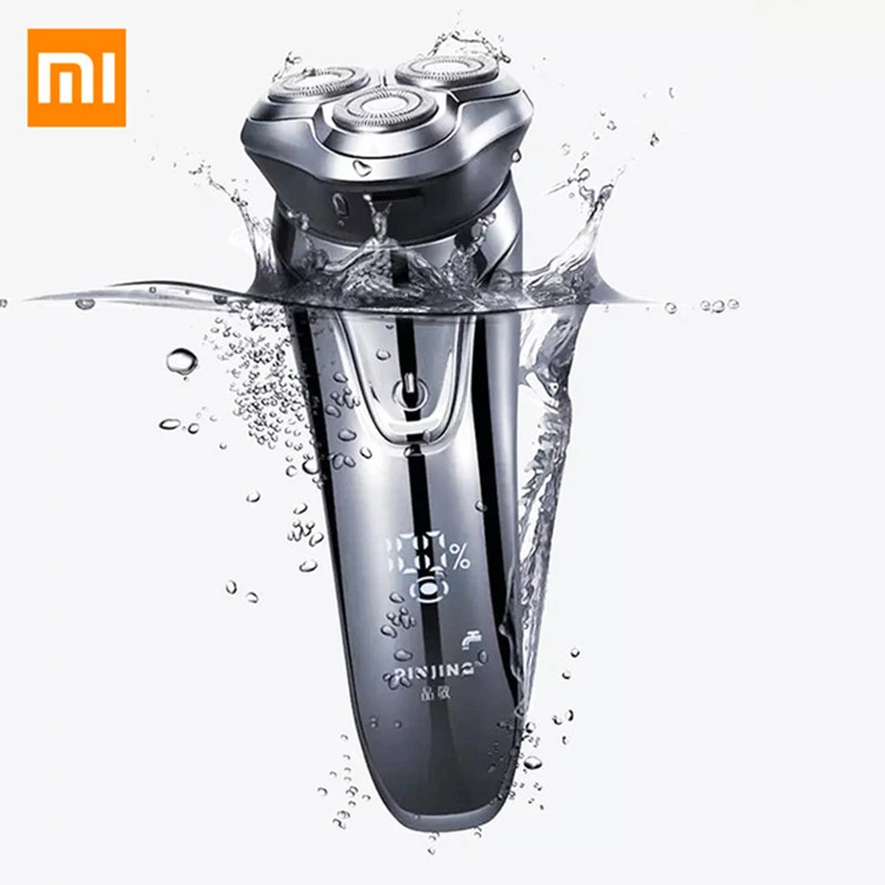 Xiaomiyoupin Electric Shaver Razor Men Washable USB Rechargeable Wireless 3D Smart Control Shaving Beard Machine | Бытовая техника