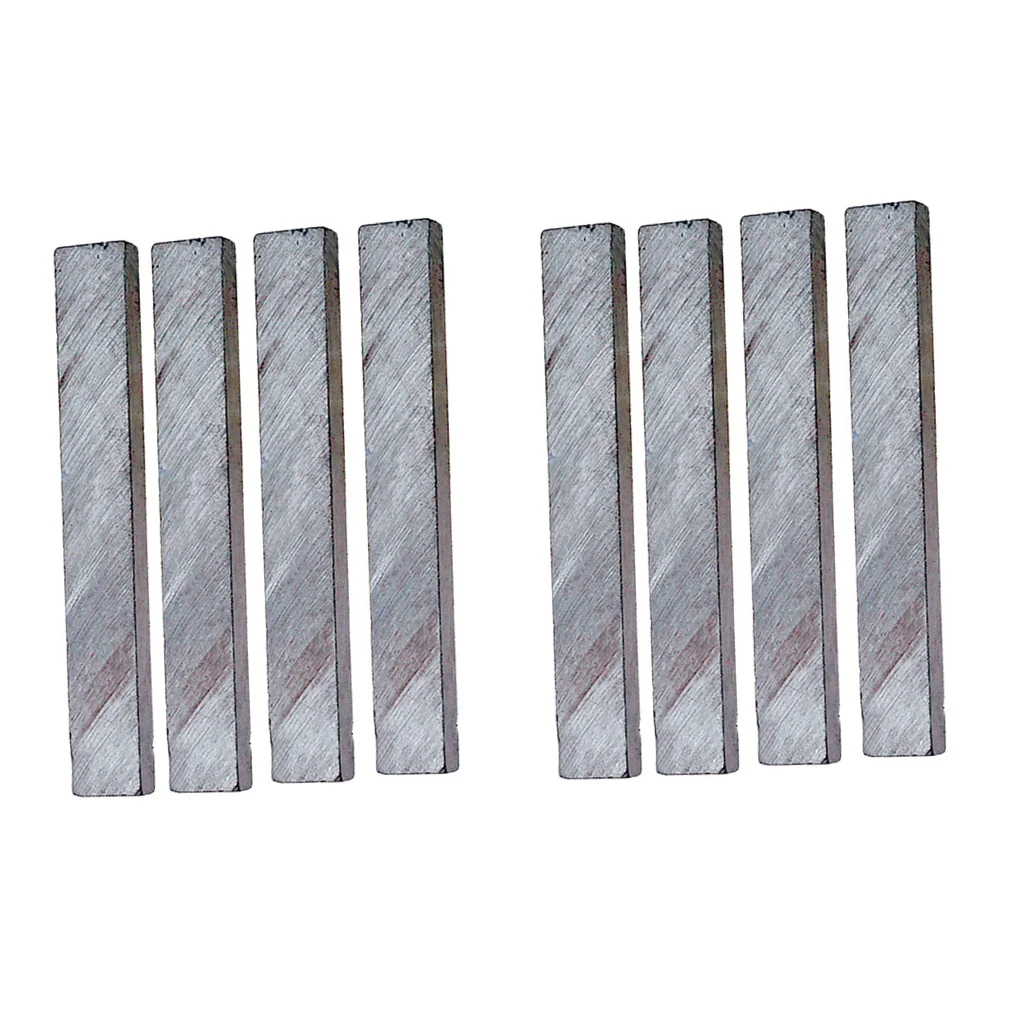 2 Set Mini Electric Guitar Humbucker Pickup Bar Magnet Accessories