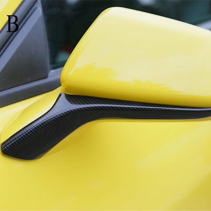 Подходит для Camaro Bumblebee зеркало заднего вида отделка украшение с блестками внутренняя отделка 16-17