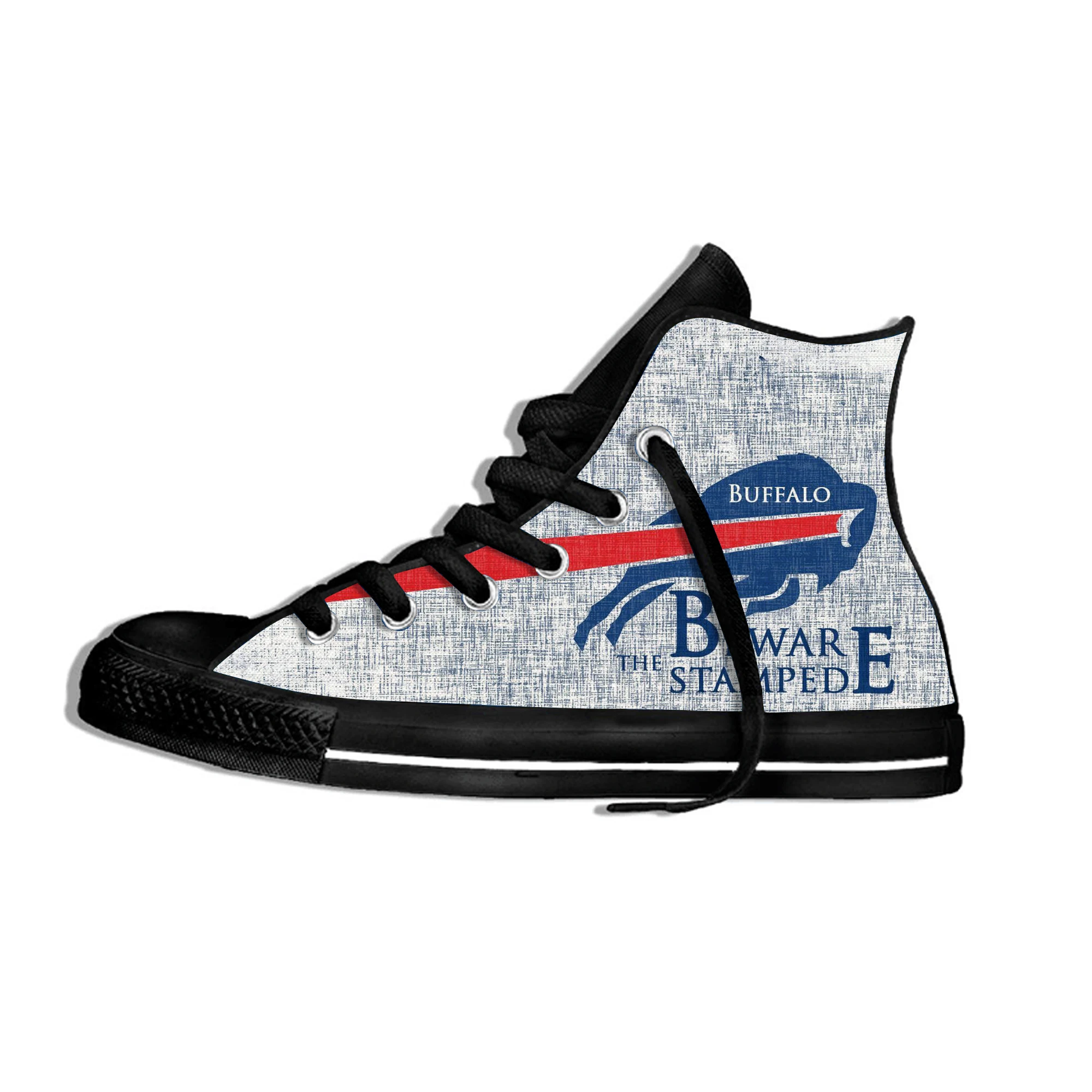

Bills Lightweight High Top Shoes Men/Women Buffalo Football Fans Casual Shoes Flat Canvs Breathable Sneakers