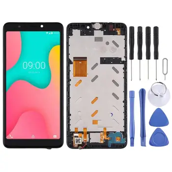 

LCD Screen and Digitizer Full Assembly with Frame for Wiko Y60