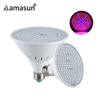 

E27 200 LEDs 126 LEDs Plant Grow Light Phyto Lamp Growing Bulb for Plants Flower Seeds Veg Indoor Hydroponics System Greenhouse