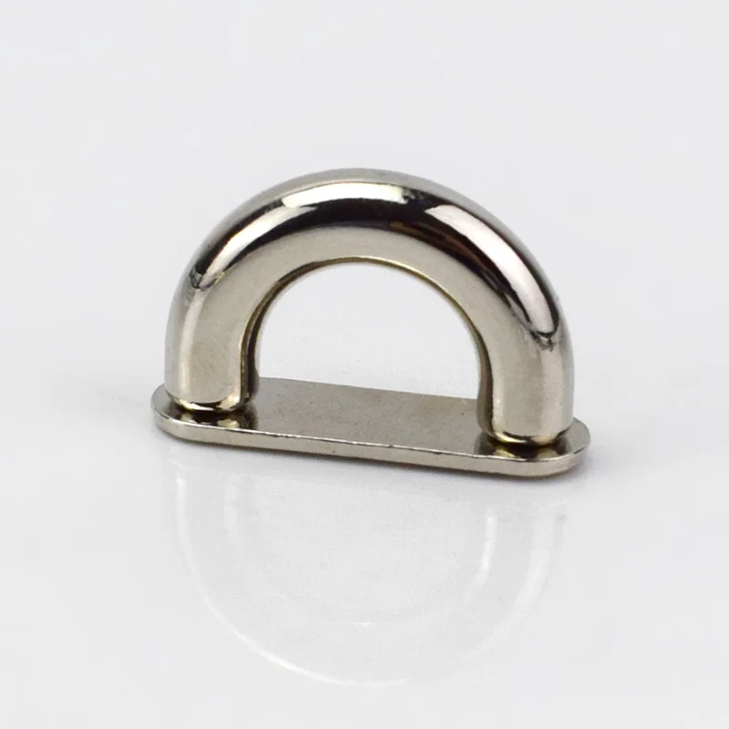 silver 10/30 шт. металлическая скобы для кошелька модная сумка арочный мост с представляет наиболее продаваемые наборы винтовых вешалка крючок для сумки Ремни ремень DIY Изделия из кожи - Цвет: silver