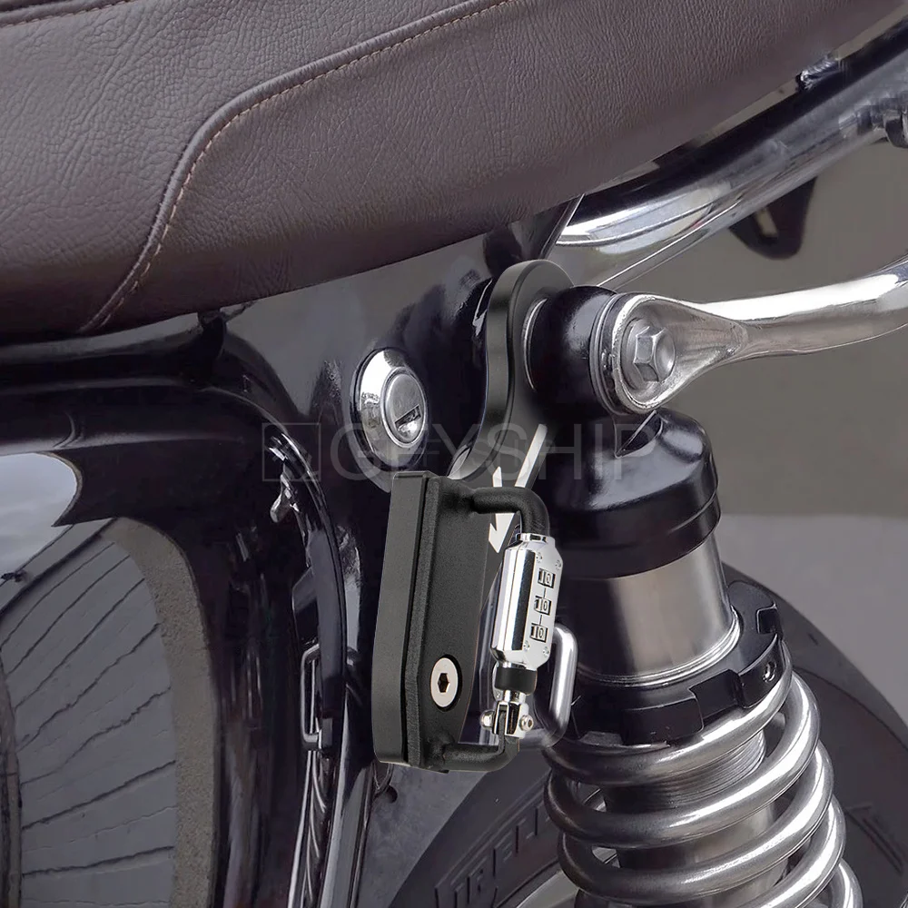 Замок для мотоциклетного шлема Triumph Bonneville T100 T120 2016 2017 2018 2019 2020 2021 Speed Twin 19-21 PIN Code