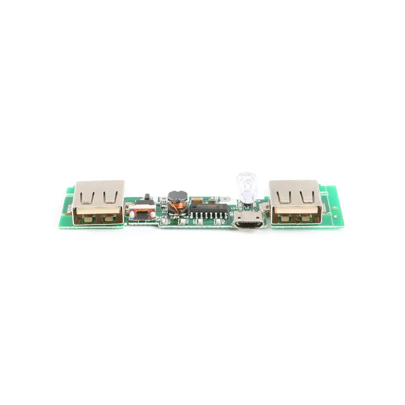 USB 5V 2A Mobile Power Bank Charger Module Lithium Li-ion 18650 Battery Charging Board LED Indicator New Version