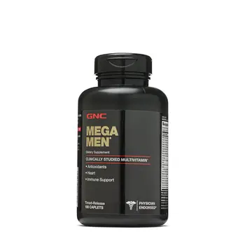 

GNC Mega Men(Clinically Studied Multivitamin) 180 caplets