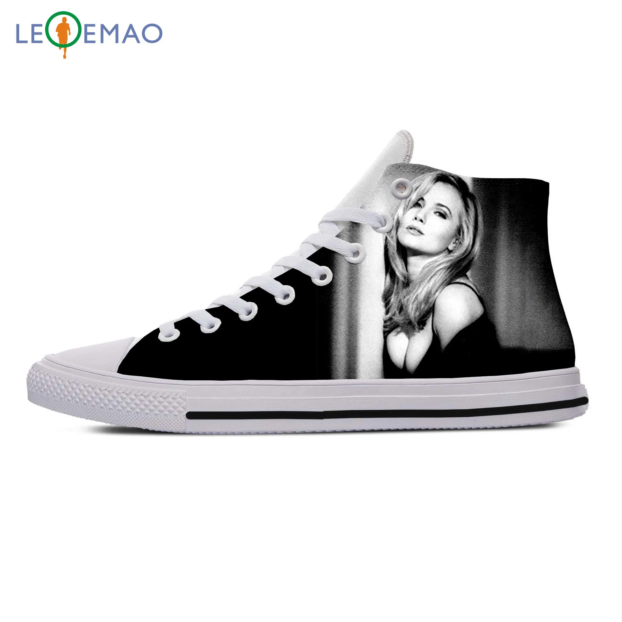 

Custom Spring Autumn Canvas Sneakers Rebecca De Mornay High Quality Handiness Running Shoes Comfortable Big White Zapatillas