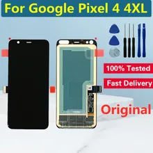 Écran tactile LCD AMOLED de remplacement, 6.3 pouces, pour Google Pixel 4XL, Original=