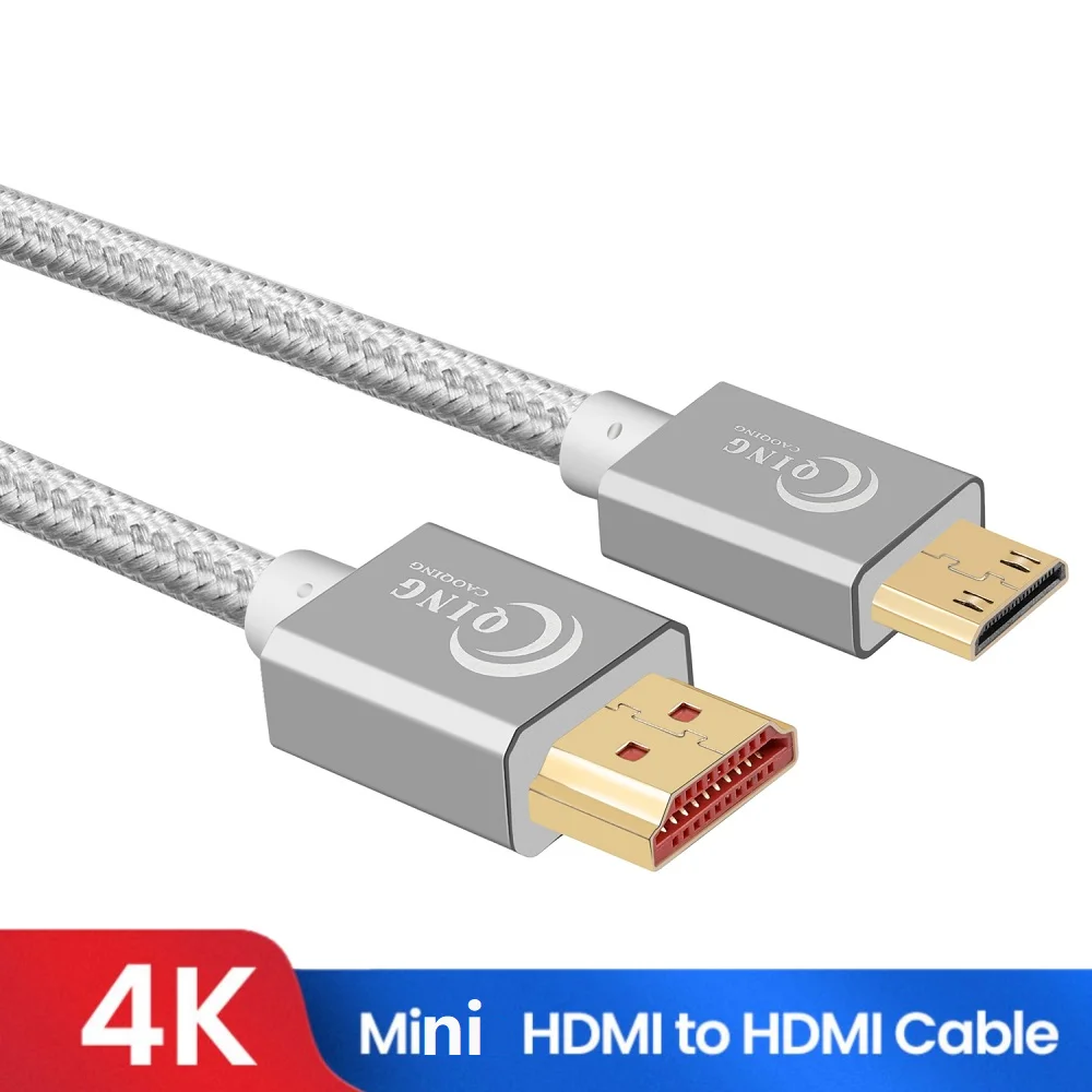 Высокоскоростной мини Кабель HDMI 4K 3D 1080P для камеры монитора проектора ноутбука MP4