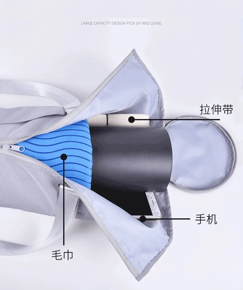 Оксфордский водонепроницаемый коврик для йоги, сумка для спортзала, рюкзак для йоги, коврик для пилатеса, чехол, сумка для переноски для 6-10 мм(коврик для йоги не входит в комплект
