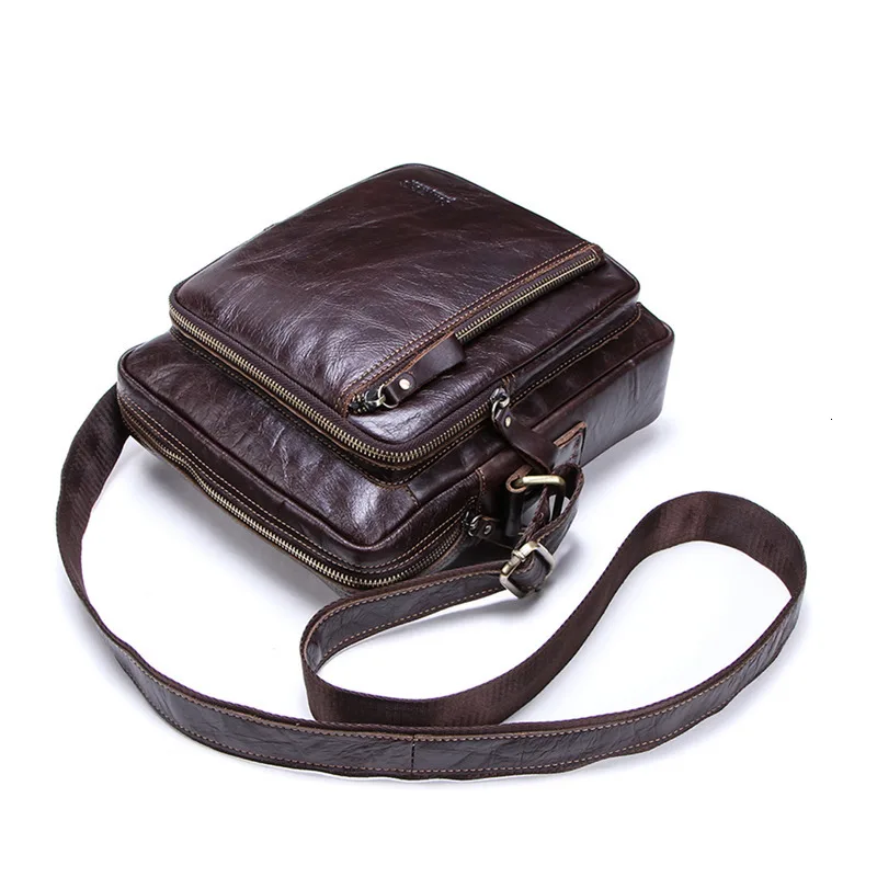 Мужская маленькая сумка через плечо для ноутбука из натуральной кожи сумки-мессенджеры для 9," Ipad мини сумка на плечо для молнии мужская деловая сумка