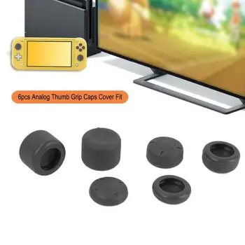 

6pcs Analog Thumb Grips Caps Joy-con Cap Cover Fit for Nintend Switch Lite