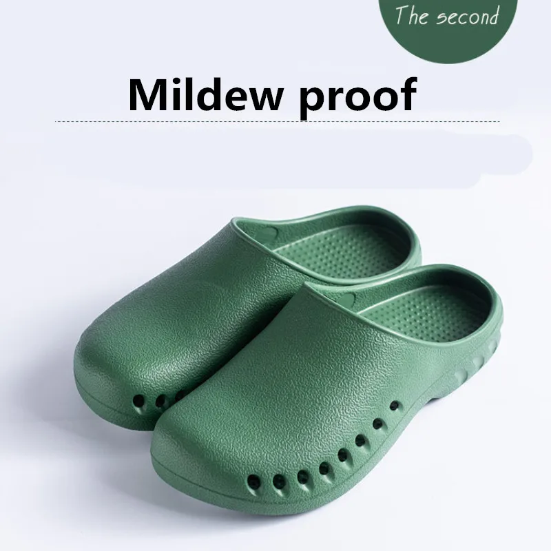 STRONGSHEN Women Shoes Slip On Chef Shoes Waterproof Shoes Lady Classic Shoes Hospital Women Work Medical  Anti-Needling Sandals