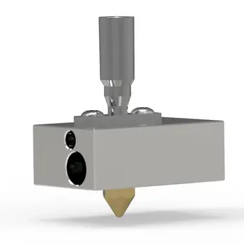 

1Set Hot End with 0.4MM Nozzle V2 Hotend Extruder Kit for Zortrax M200 3D Printer Heater Block Print Head Accessories