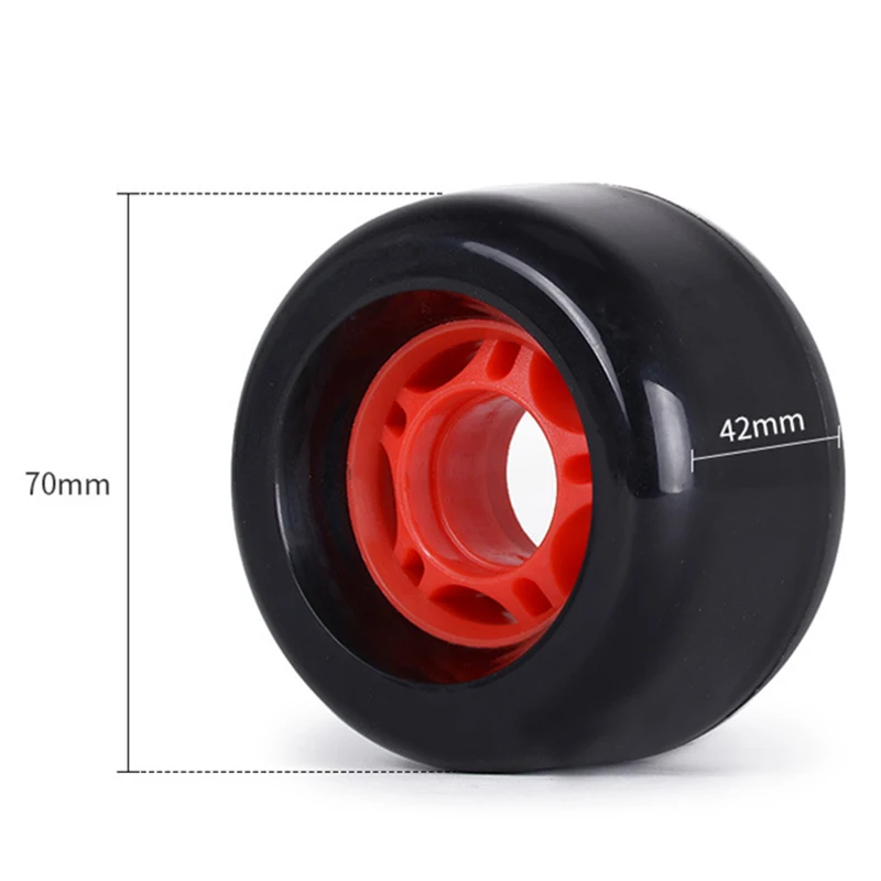 Skateboard Wheels Elastic Long Board Cruiser 4pcs/set Accessories Sports Hobbies