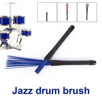 

Nylon Brush Teaching Appliance Education Musical Instruments Tool Jazz Drum Retractable Handle Telescopic Adjustable Drum Stick