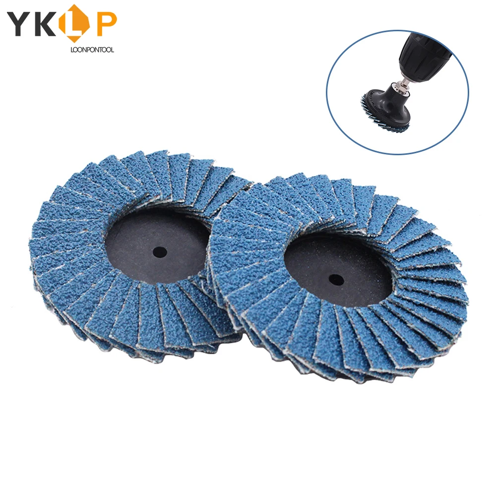 10 шт. 2-дюймовый/3-дюймовый шлифовальный диск типа R Roloc абразивный инструмент для