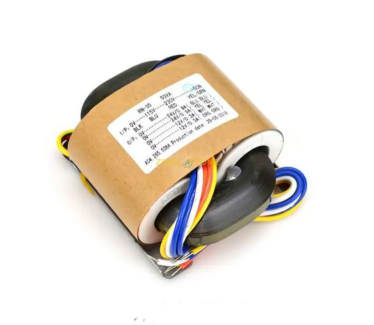 0-115V-230V 50VA трансформатор OFC 50W 24V* 2 12V* 2 R типа трансформатор