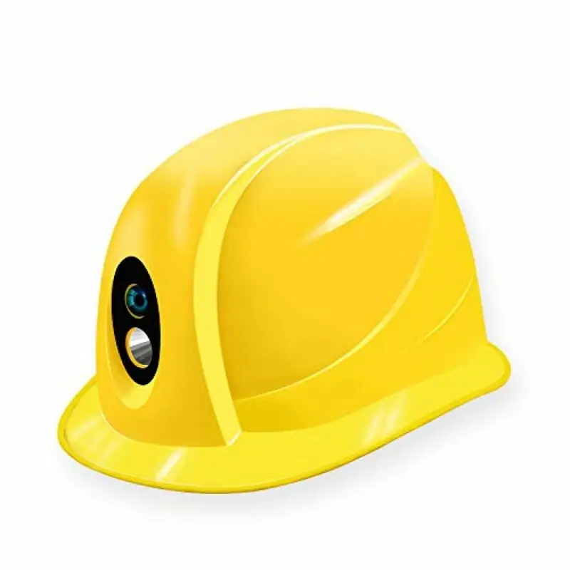 Hard Hat Field Recorder Wearable Camera with Remote Supervisory Laser Positioning WiFi Encryption Protection（64G） | Безопасность и