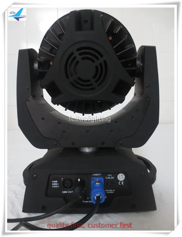 E-(4/lot+road case) Best sale 36x15w led moving head wash zoom light 5 in1 rgbwa wireless control