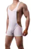 Men Sexy Bodysuit Jockstrap Bodywear Underwear Wrestling Singlet Leotard Jumpsuits Suspender Sexy Teddies Underwear Gay Club New ► Photo 2/6