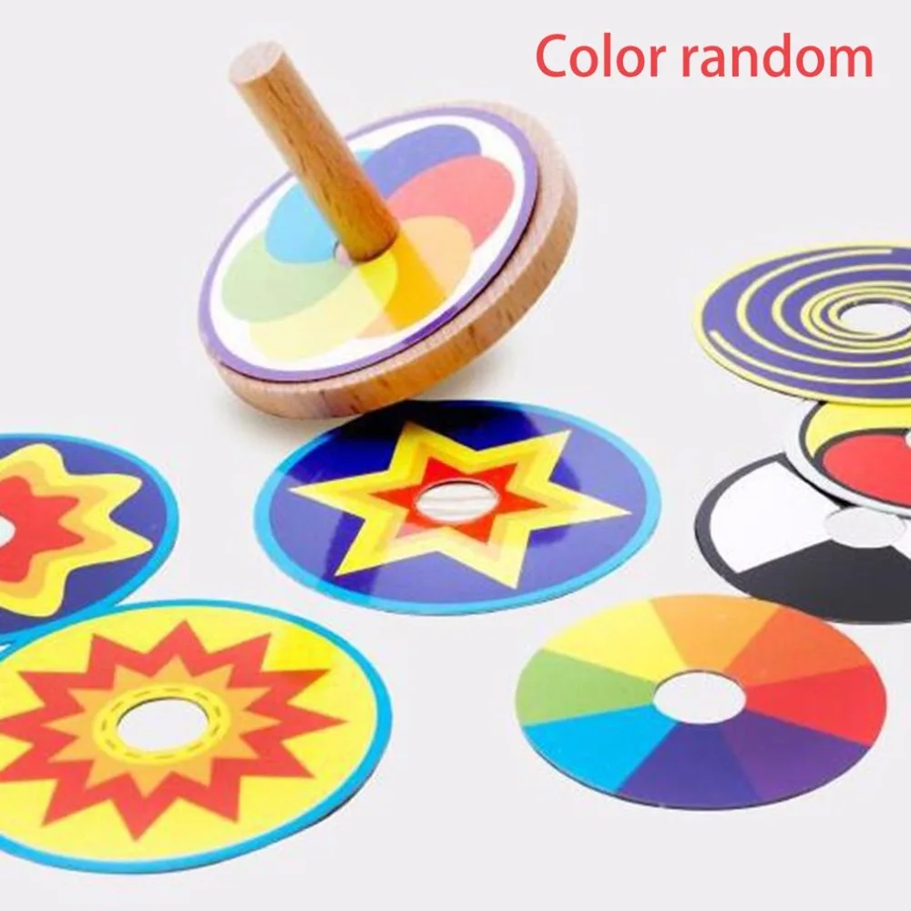 

Wooden Nostalgic Children Hand Spinner Fingertips Rotating Decompression Toys Portable Decompression Tool Finger Toy
