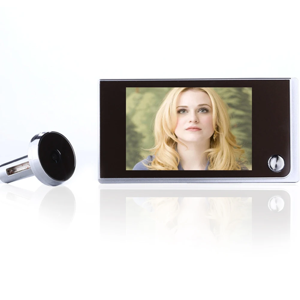 Home Use LCD Color Digital Intelligence Home Security Multifunction Doorbell Peephole Viewer