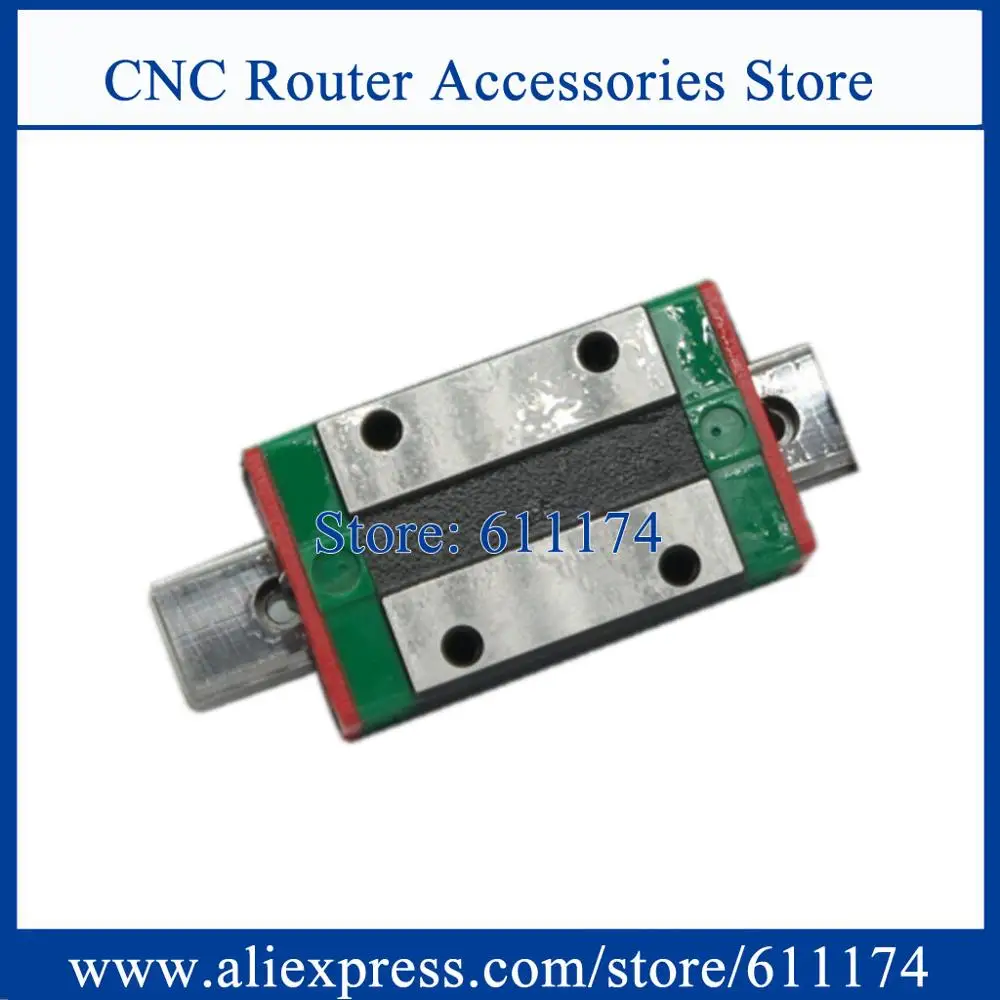 CNC set HGR45-1120mm 2x Linear Guideway Rail 4 x HGH45HA Long type bearing block 