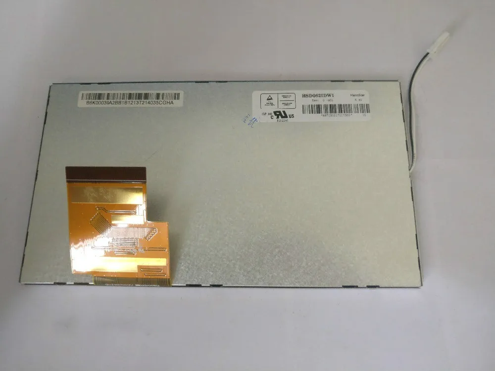 Бесплатная доставка 100% Новый оригинальный 6 2 дюймовый HSD062IDW1 A00 A01 A02 ЖК-экран