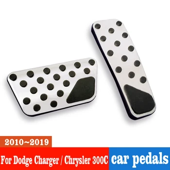 

For dodge charger / Chrysler 300C 2010-2019 car accelerator pedal brake pedal cover pad case non-slip car accessories