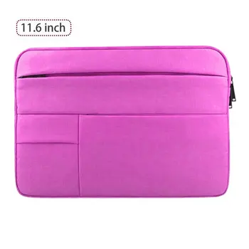 

Waterproof Computer Bag Multifunctional Computer Sleeve Computer Case Solid Computer Cover Velvet Lining For Notebook