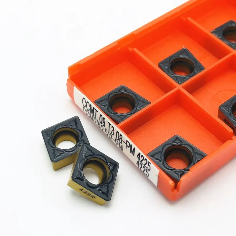 

Carbide tool CCMT09T304 CCMT09T308 PM 4225 External turning tool CCMT 09T304 high quality carbide tool turning insert