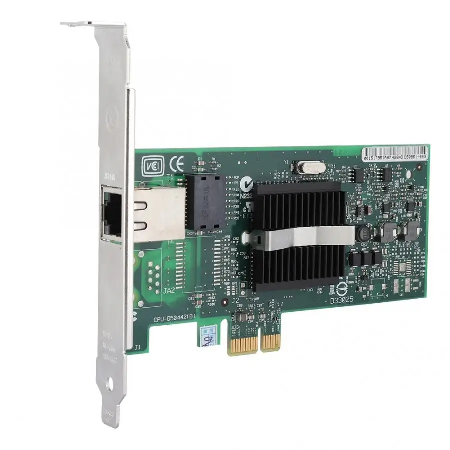 Гигабитная сетевая карта PCI E для сервера Ethernet 100 Мбит/с intel исте9400pt Windows7 8 10