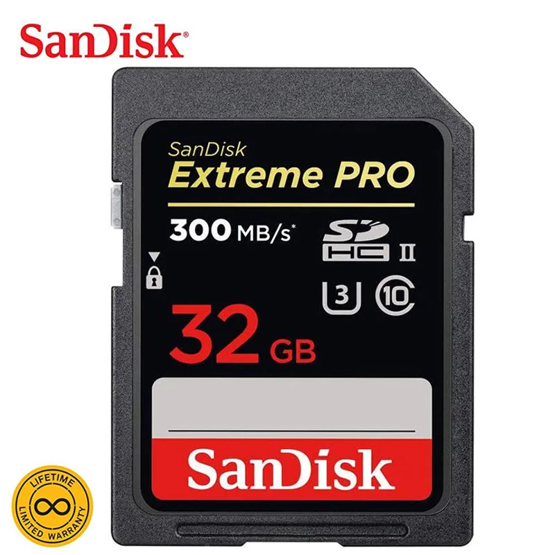 Sandisk Extreme Pro SDXC UHS II GB 32GB 64GB de alta velocidad tarjeta Micro SD de 128GB 256GB Memoria Flash tarjeta de Memoria A2 U3 V30 Microsdxc 4K