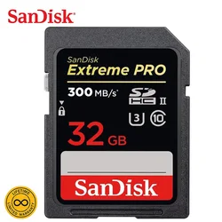 Sandisk – carte Micro SD Extreme Pro SDXC UHS II, 32 go/64 go/128 go/256 go, 4K, mémoire Flash A2 U3 V30 