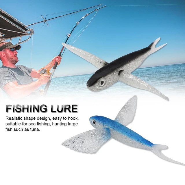 Fishing Lure Bait Sea Fishing Big Fish Flying Fish Soft Bait Tuna