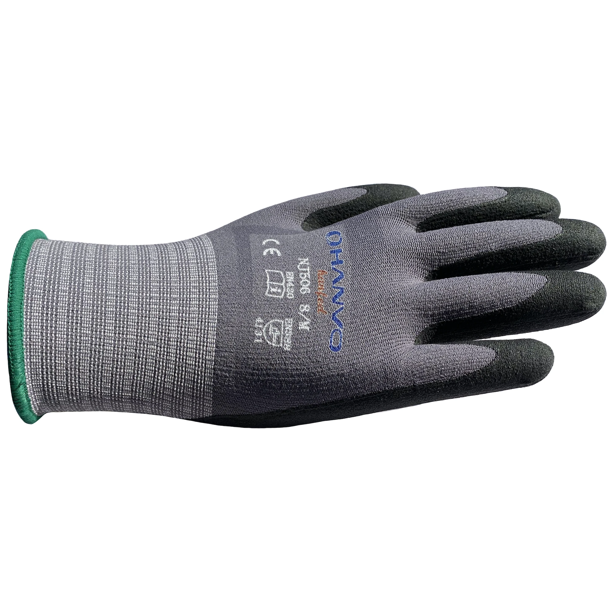 High Flex Nitrile Foam Work Gloves - Oil, Gas, Gardening, Abrasion Resistant