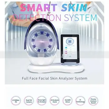 

CE Approval Facial Skin Analyzer Skin Scanner Skin Hair Testing Analysis Machine with English Manuals