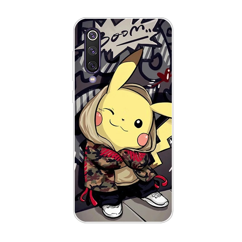 Для Xiaomi mi 9 чехол mi 9 SE чехол TPU Силиконовый мягкий прозрачный бампер чехол для Xiao mi Xio mi 9 SE 9SE CC9 cc9e мультяшный чехол для телефона - Цвет: Светло-зеленый