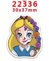 22336 30 шт мультяшный персонаж плоское украшение из смолы PR 28401 - Цвет: 22336