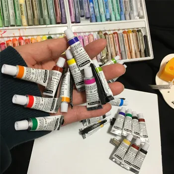 여성용 크리에이티브 페인트 수채화 머리핀, 재미있는 수제 소녀 덕빌 헤어 클립, 헤어 장식품, 파티 액세서리 선물 상품 이미지