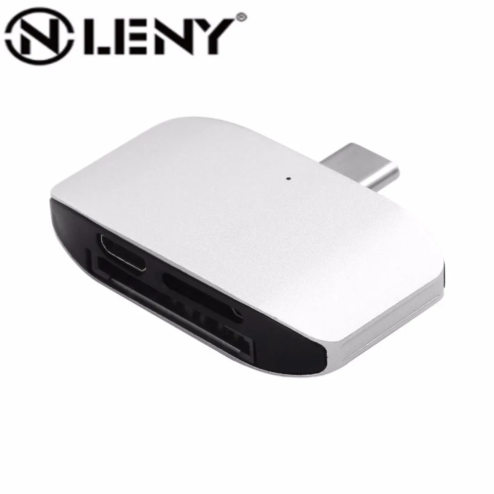 3 в 1 USB 3,0/Micro 2,0/type C 3,0 кард-ридер безопасность цифровая карта TF t-мигающий кард-ридер комбинация для ПК ноутбука type C
