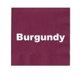 Burgundy Napkins