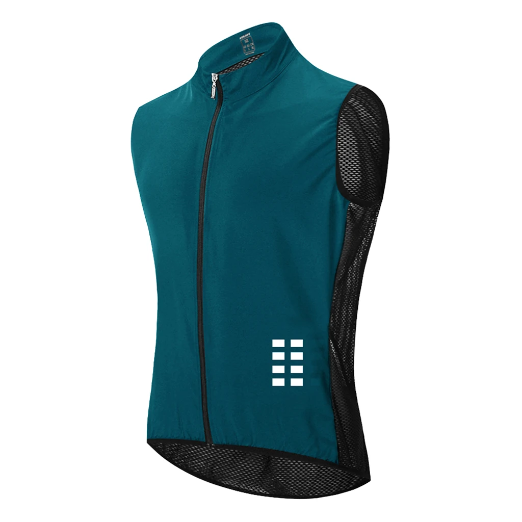 Cycling Top Vest Men's Bike Shirts Clothing Waistcoat Cyclists Sportswear Sleeveless Cycling Vest for Cycling Running