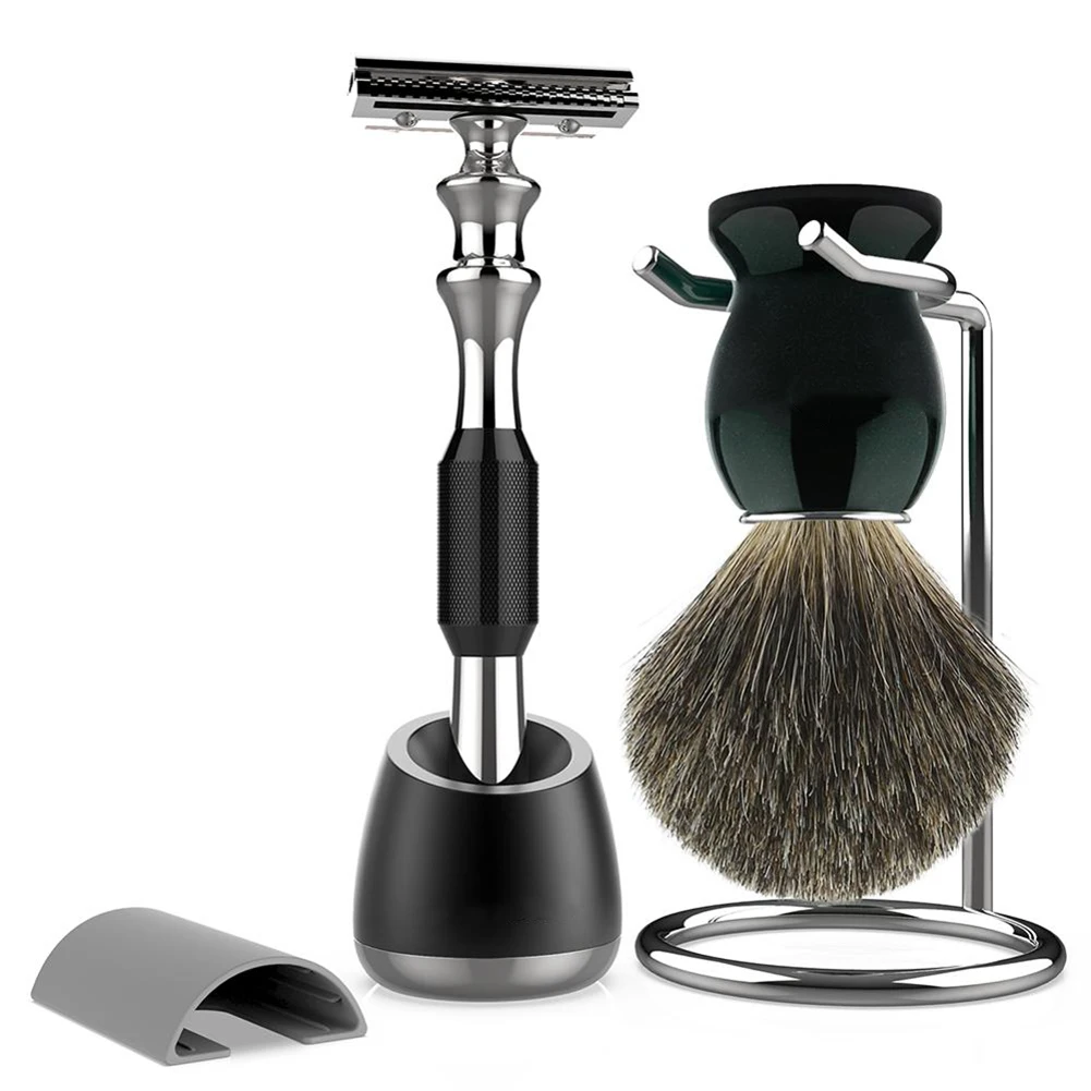 Ensemble de brosse et de rasoir